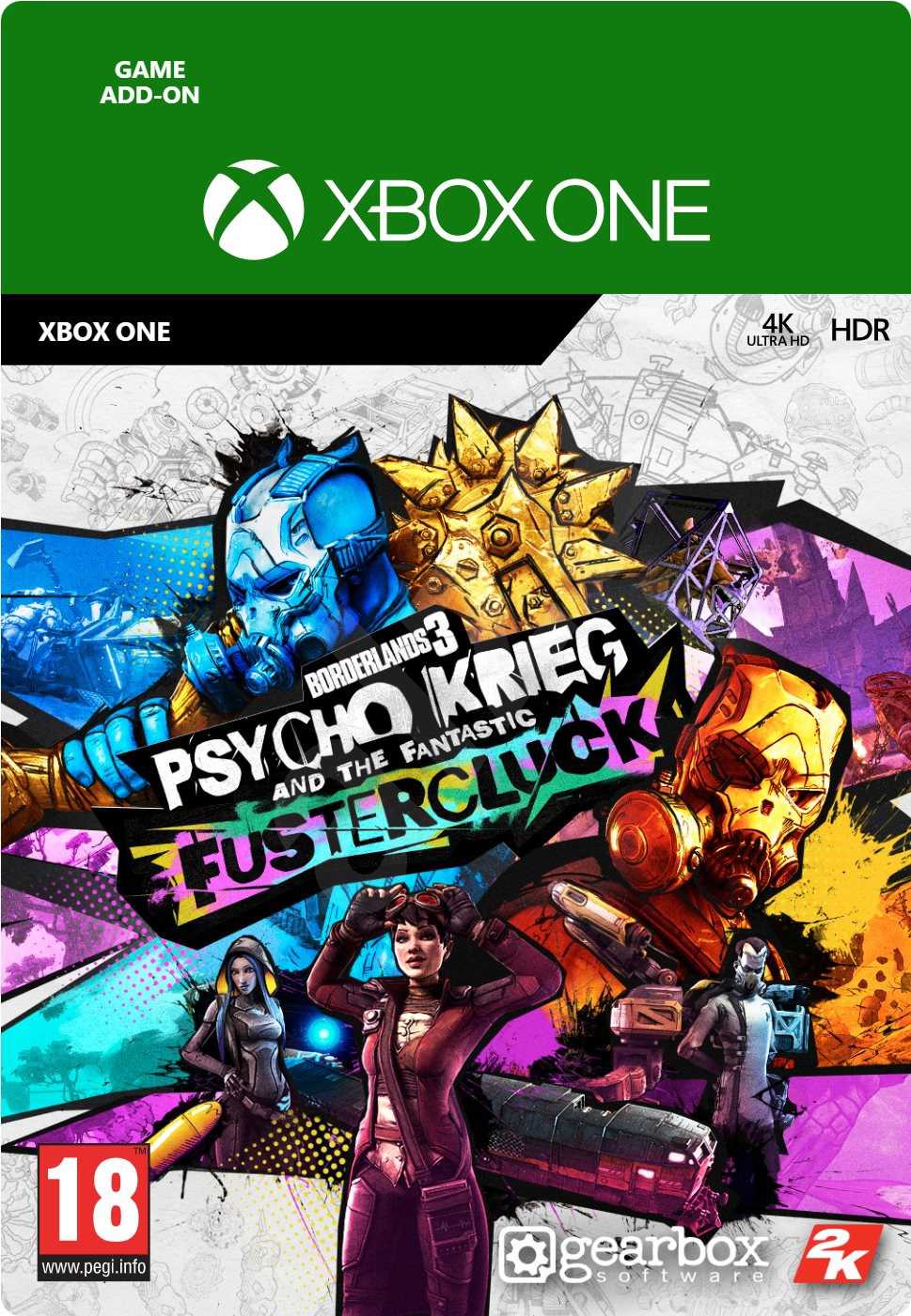 

Borderlands 3: Psycho Krieg and the Fantastic Fustercluck [Xbox One, Цифровая версия] (Цифровая версия)