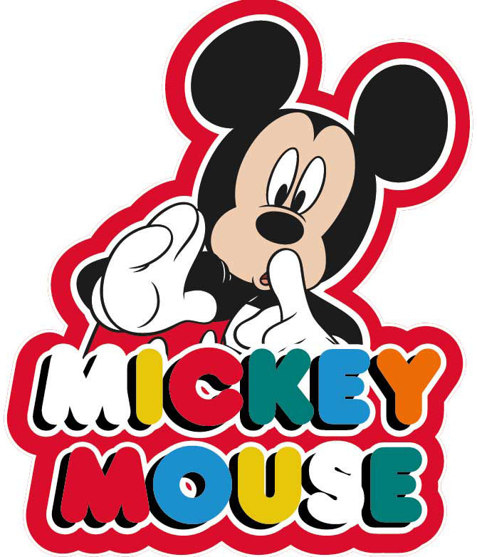 Наклейка-патч для одежды Микки Маус 3