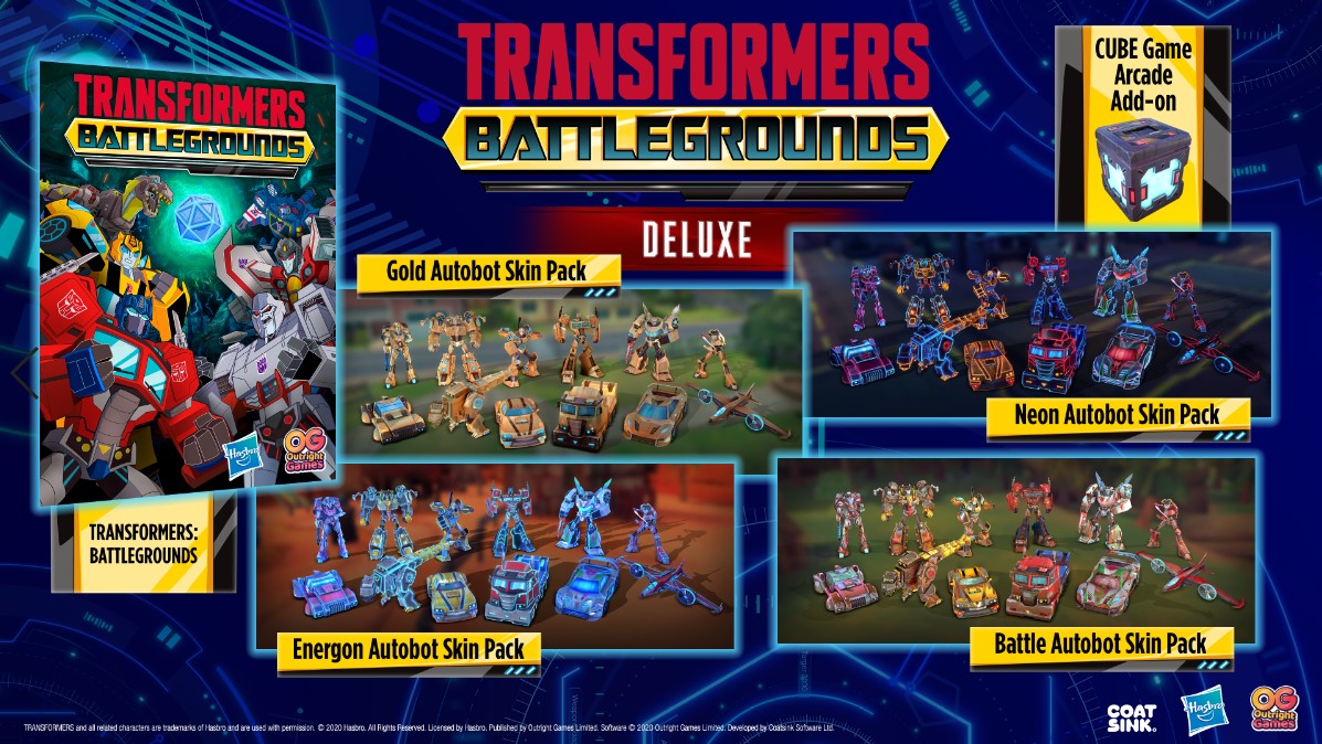 Transformers: Battlegrounds. Digital Deluxe Edition [PC, Цифровая версия] -  купить компьютерную игру по цене 0 руб в интернет-магазине 1С Интерес