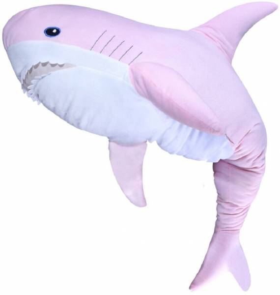 Мягкая игрушка Акула Розовая (100 см)