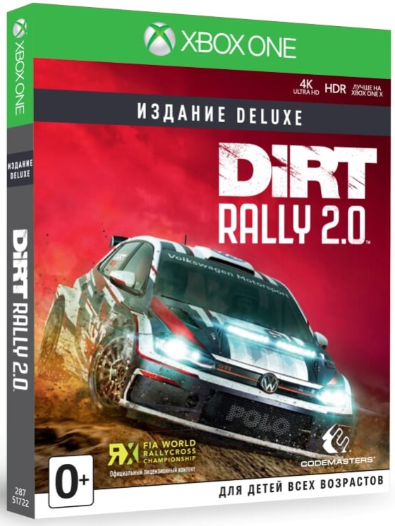 

Dirt Rally 2.0. Издание Deluxe [Xbox One]