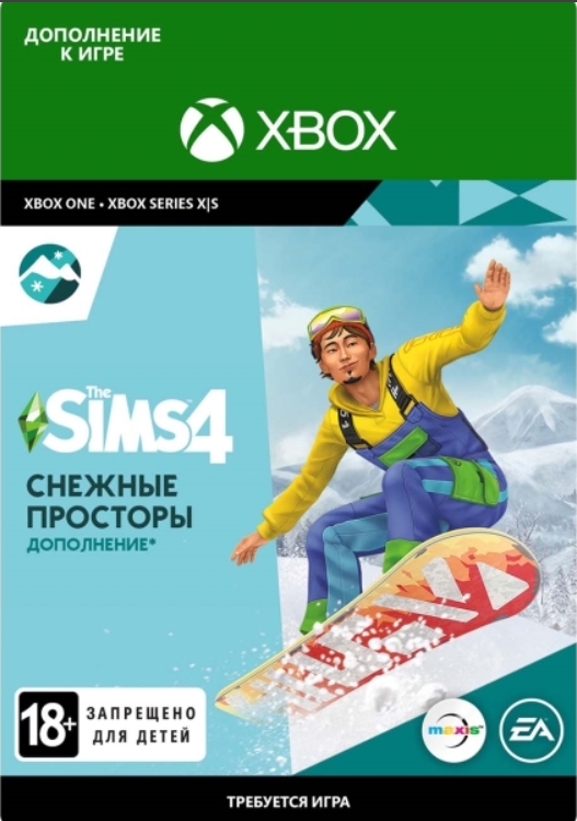 The Sims 4. Снежные просторы. Дополнение [Xbox, Цифровая версия] (Цифровая версия)