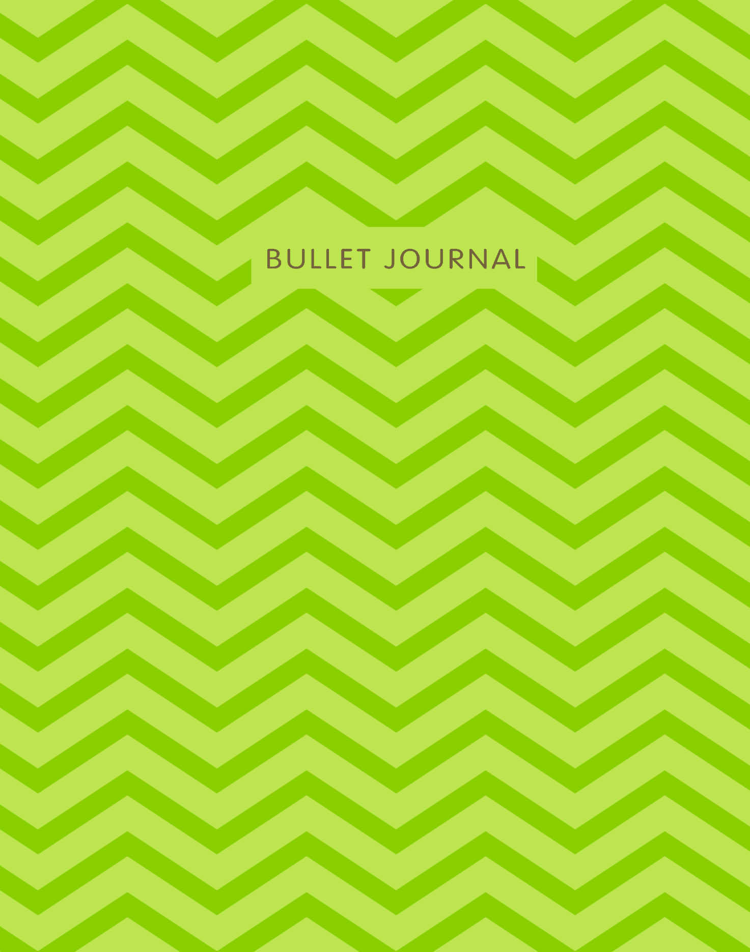 Блокнот Bullet Journal (зелёный)