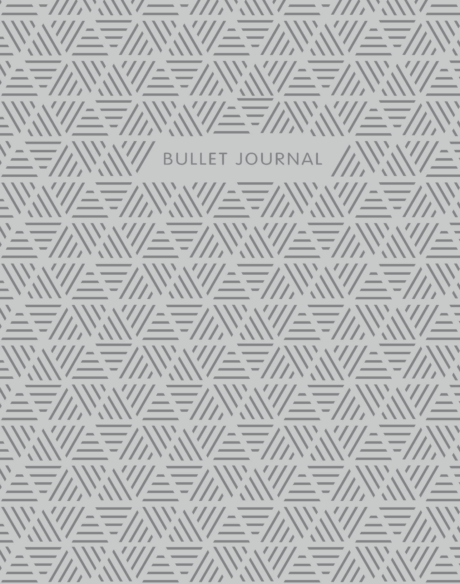 Блокнот Bullet Journal (серый)
