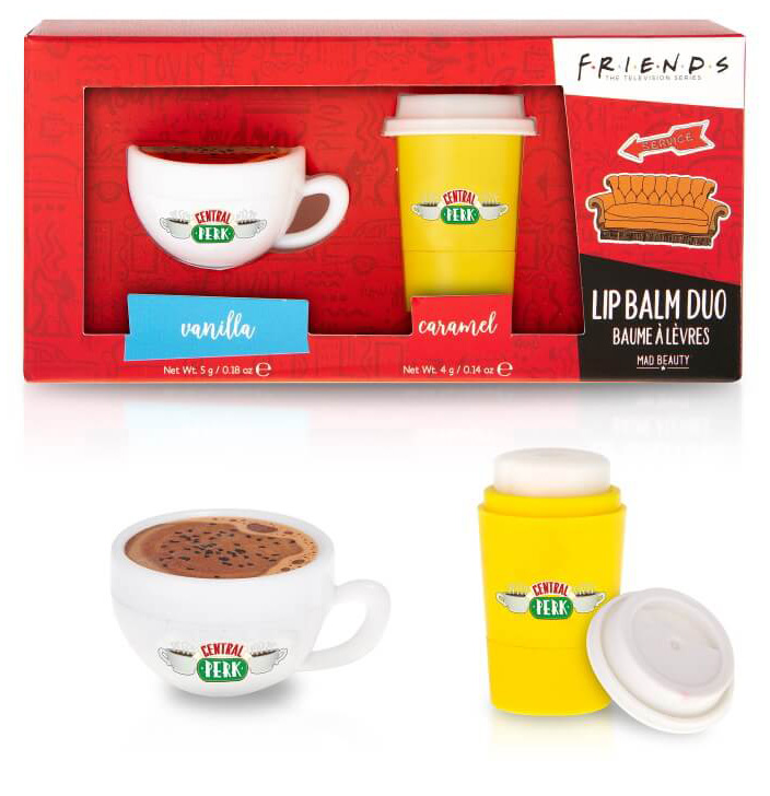 

Бальзам для губ Friends: Vanilla & Caramel 2-Pack