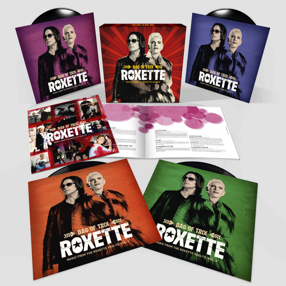 

Roxette – Bag Of Trix Music: From The Roxette Vaults (4 LP)