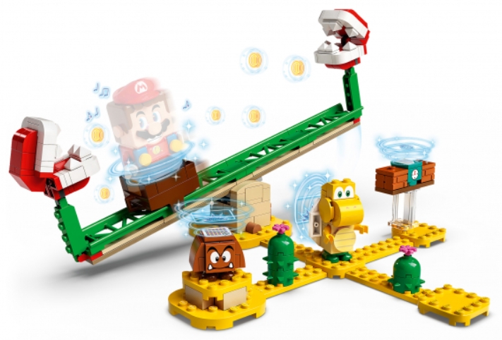 

Конструктор LEGO Super Mario: Мощная атака Растения-пираньи. Дополнительный