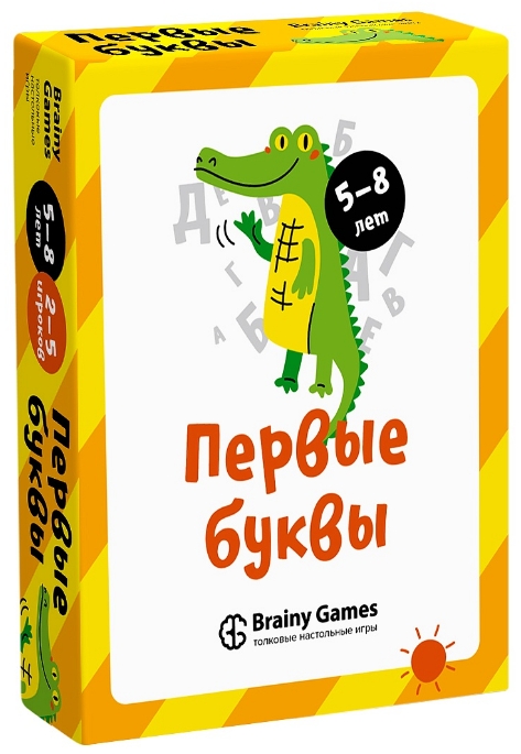цена Настольная игра Brainy Games: Первые буквы