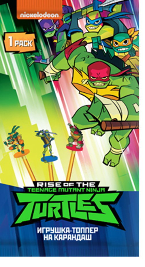 Фигурка-топпер Teenage Mutant: Ninja Turtles (12 видов) (1шт. в ассортименте) цена и фото