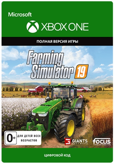 Farming Simulator 19 [Xbox One, Цифровая версия] (Цифровая версия)
