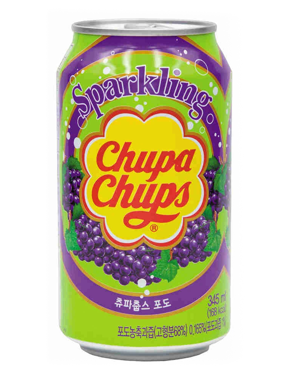 Напиток газированный Chupa Chups: Вкус винограда (345мл)