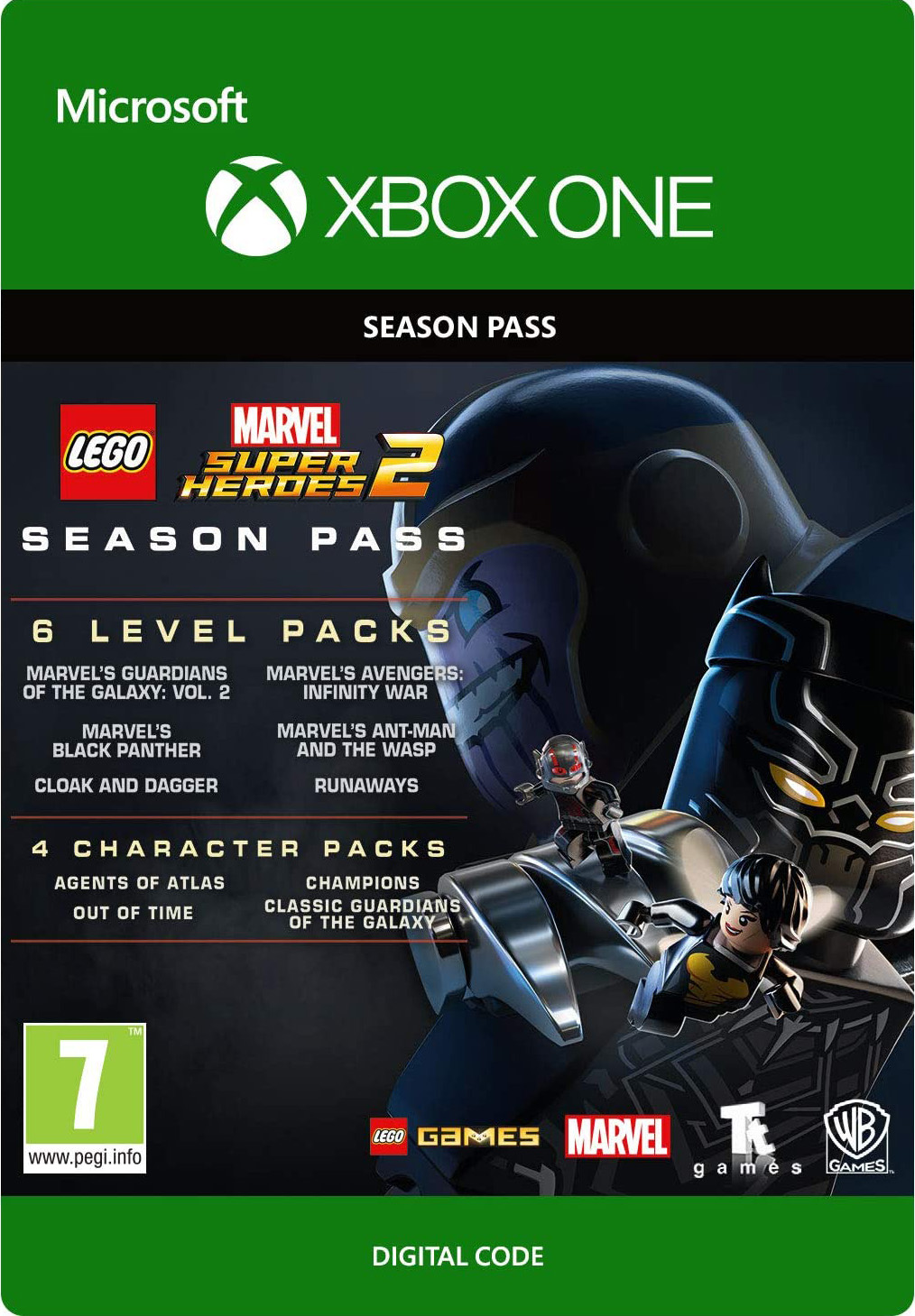 LEGO: Marvel Super Heroes 2: Season Pass [Xbox One, Цифровая версия] (Цифровая версия) цена и фото
