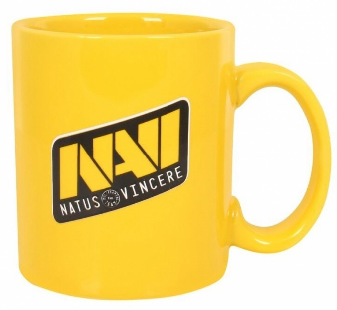 

Кружка Natus Vincere жёлтая