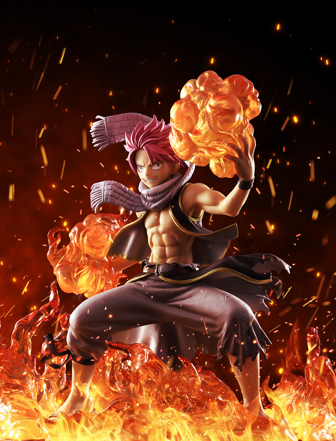 Фигурка Fairy Tail: Natsu Dragneel (23 см) - купить по цене 15490 руб с  доставкой в интернет-магазине 1С Интерес