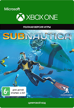 цена Subnautica [Xbox One, Цифровая версия] (Цифровая версия)