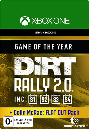 DiRT Rally 2.0. Game of the Year Edition [Xbox One, Цифровая версия] (Цифровая версия)