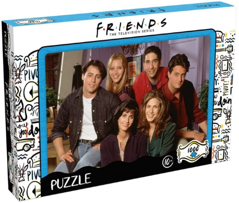 

Puzzle: Friends – В квартире (1000 элементов)