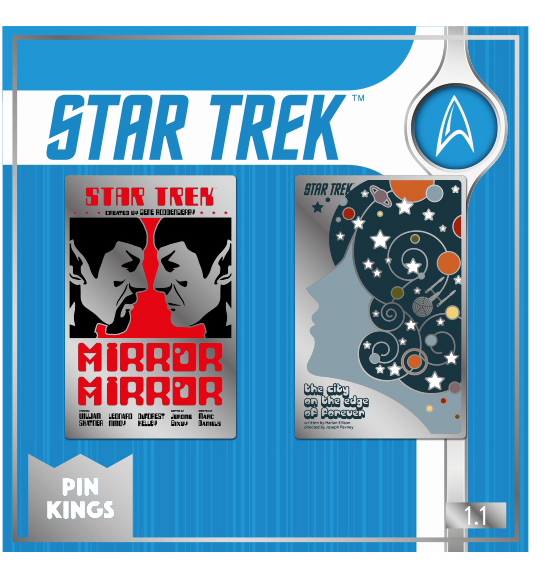 

Набор значков Star Trek 1.1 Pin Kings 2-Pack