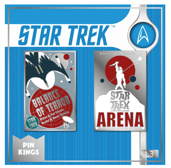 Набор значков Star Trek 1.3 Pin Kings 2-Pack