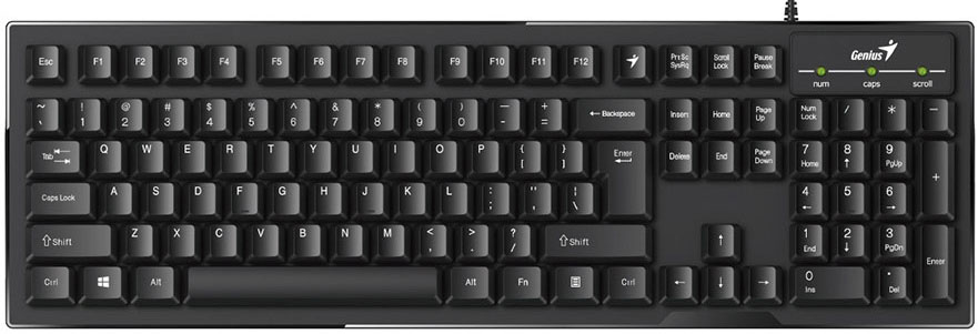 

Клавиатура Genius Smart KB-102 (Only Laser) проводная для PC (черная)