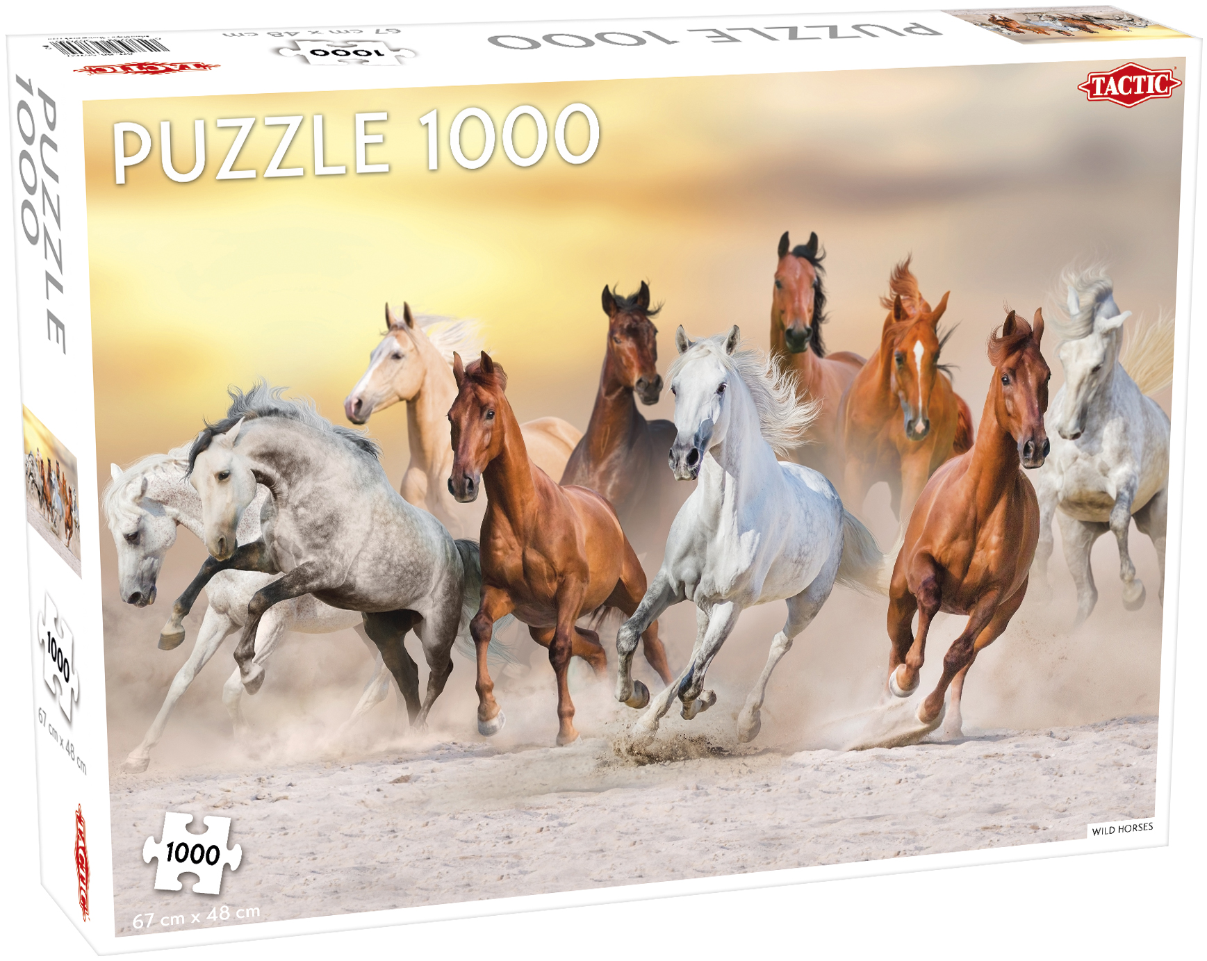 

Puzzle Табун диких лошадей 1000 элементов