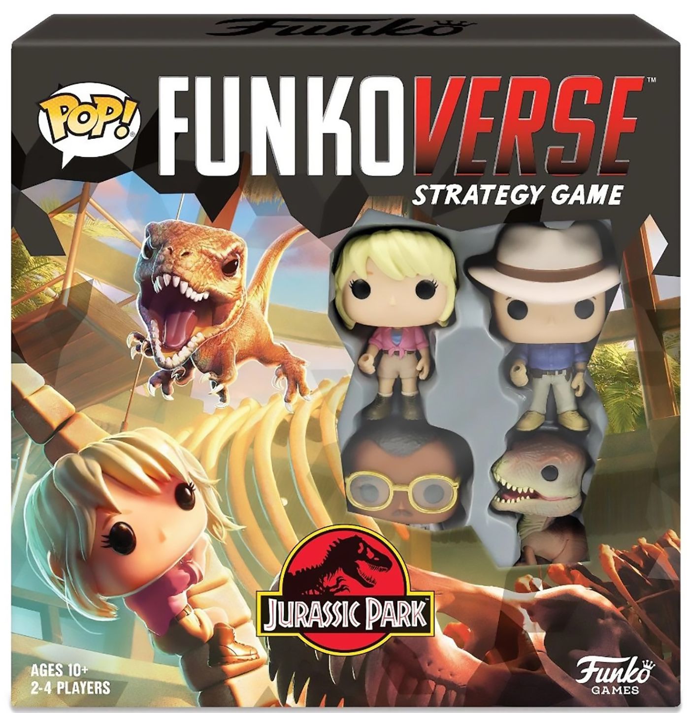 Настольная игра Funko POP Funkoverse: Jurassic Park 100 Base цена и фото