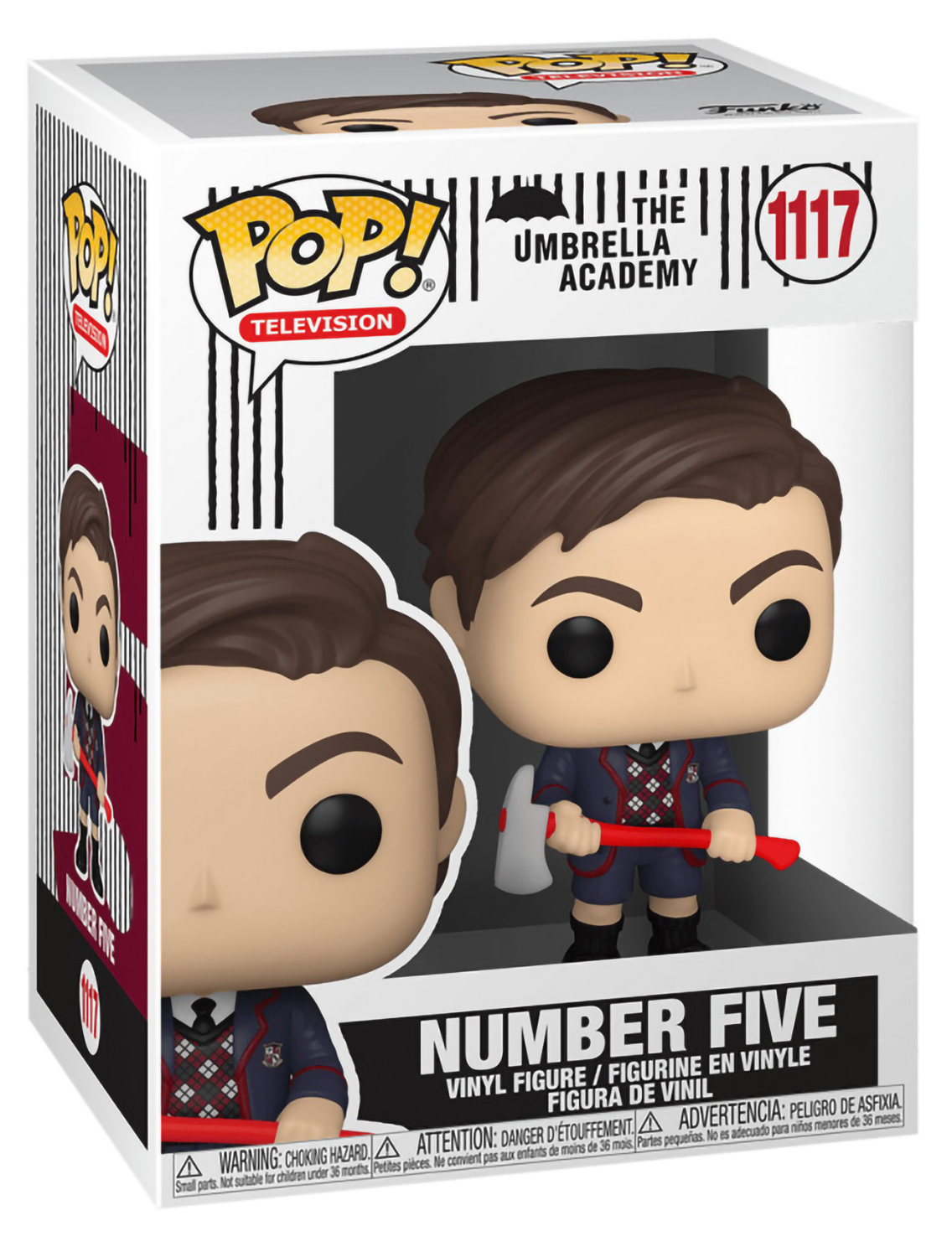 Фигурка Funko POP Television: The Umbrella Academy – Number Five (9,5 см) -  купить по цене 1890 руб с доставкой в интернет-магазине 1С Интерес