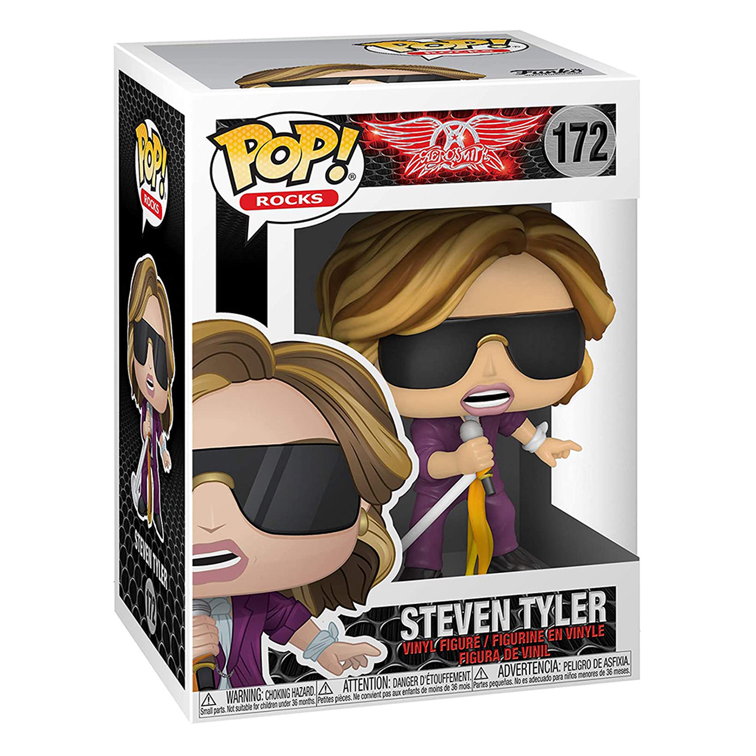 Фигурка Funko POP Rocks: Aerosmith – Steven Tyler (9,5 см) - купить по цене  1899 руб с доставкой в интернет-магазине 1С Интерес