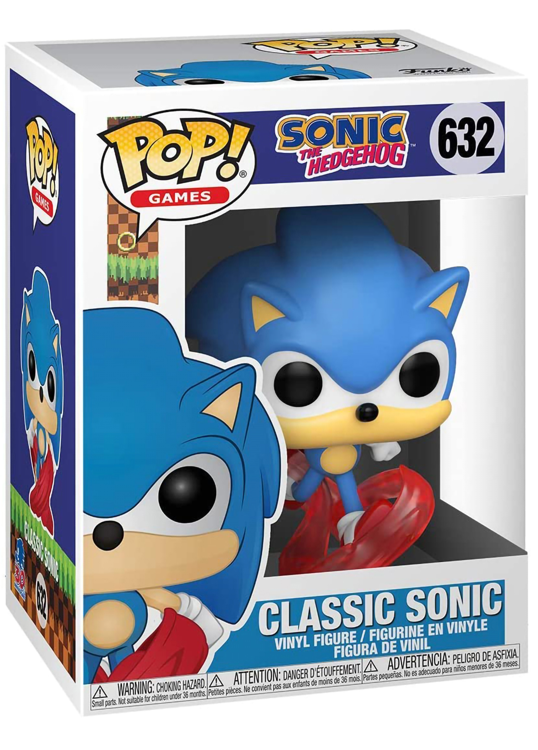 Фигурка Funko POP Games: Sonic The Hedgehog – Classic Sonic (9,5 см) -  купить по цене 2299 руб с доставкой в интернет-магазине 1С Интерес