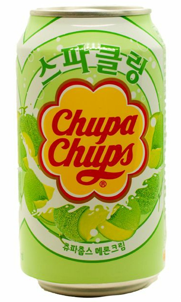 цена Напиток газированный Chupa Chups Вкус дыни со сливками (250мл)
