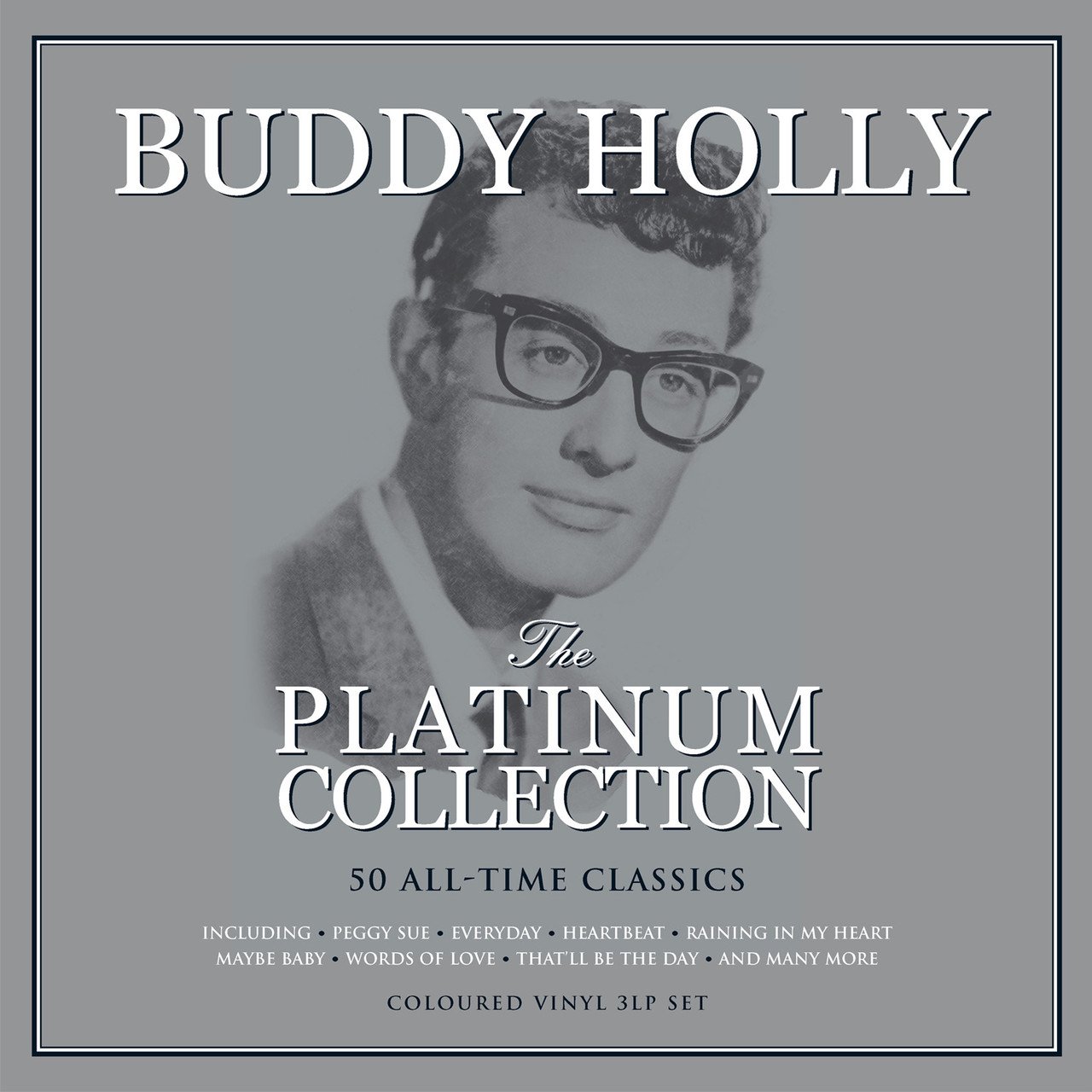 

Buddy Holly – The Platinum Collection 50 All-Time Classics White Vinyl (LP)