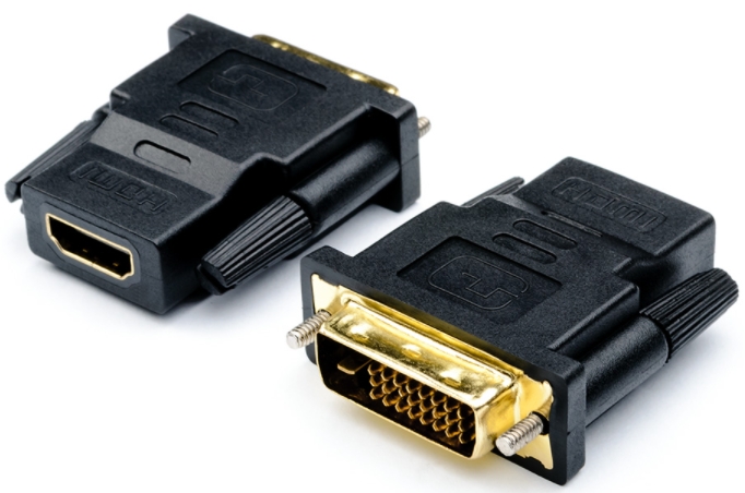 

Переходник ATcom DVI M – HDMI F (24 pin, черный) (AT1208)