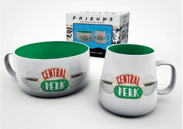 

Набор посуды для завтрака Friends – Central Perk