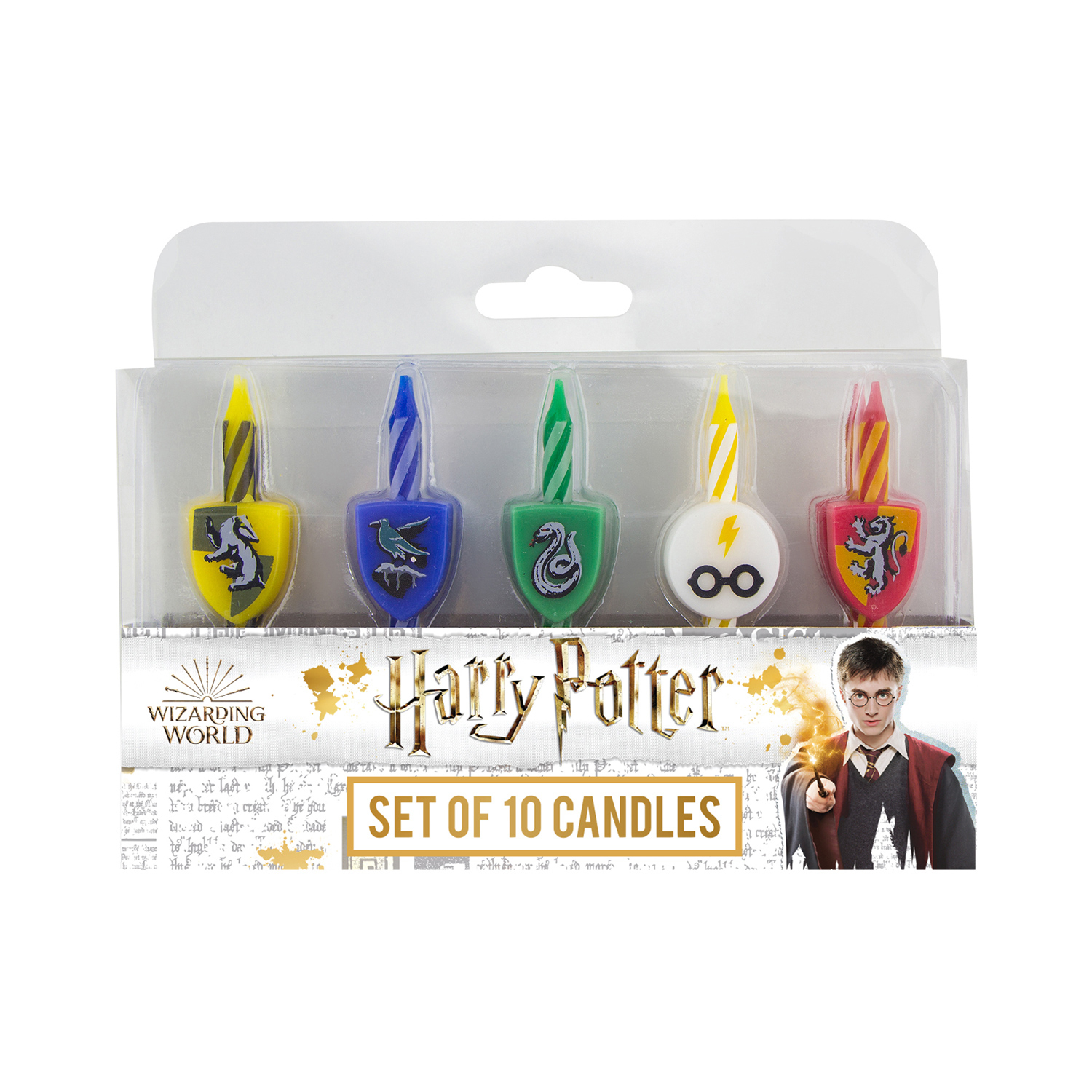 Набор свечей Harry Potter: Гербы (10-Pack) - купить по цене 799 руб с  доставкой в интернет-магазине 1С Интерес