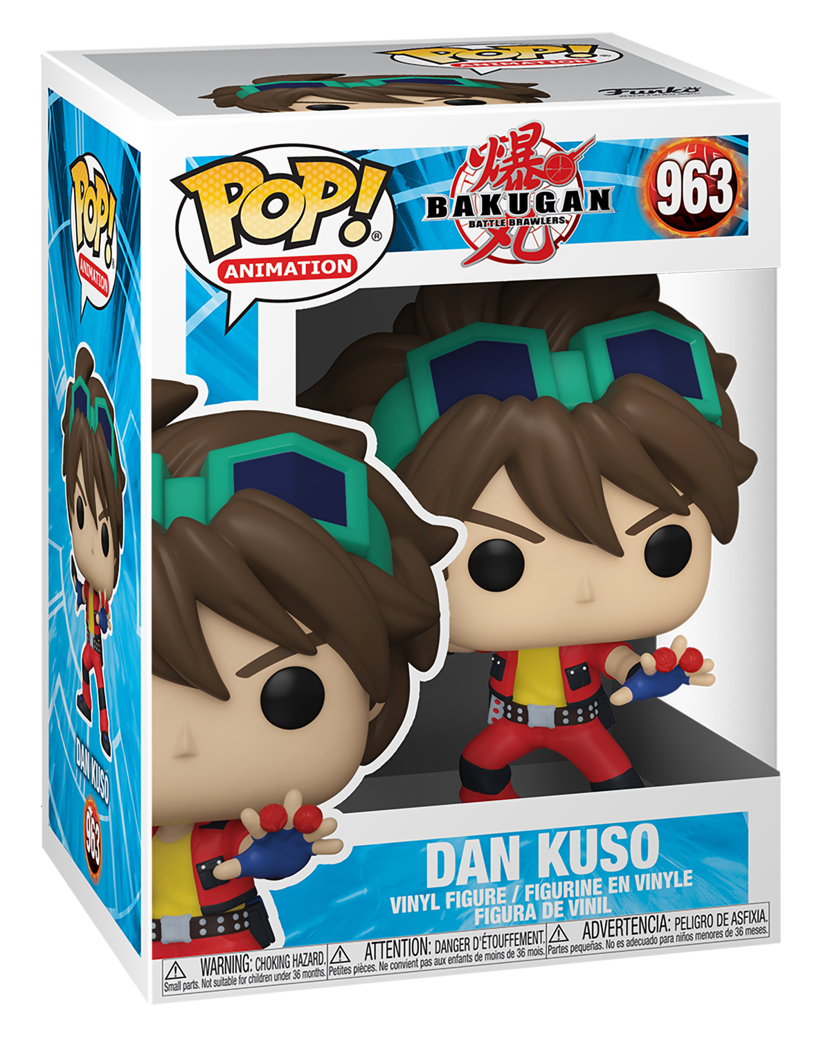 Фигурка Funko POP Animation: Bakugan – Dan (9,5 см) - купить по цене 1890  руб с доставкой в интернет-магазине 1С Интерес