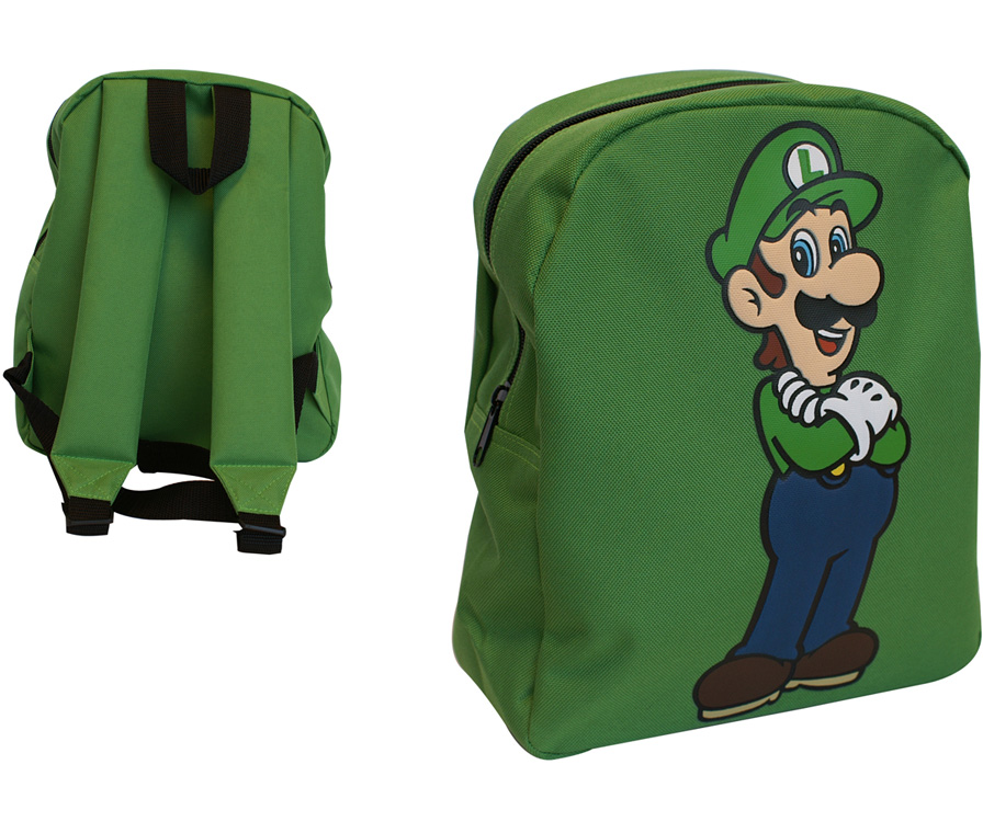 Рюкзак Super Mario Luigi Mini зелёный