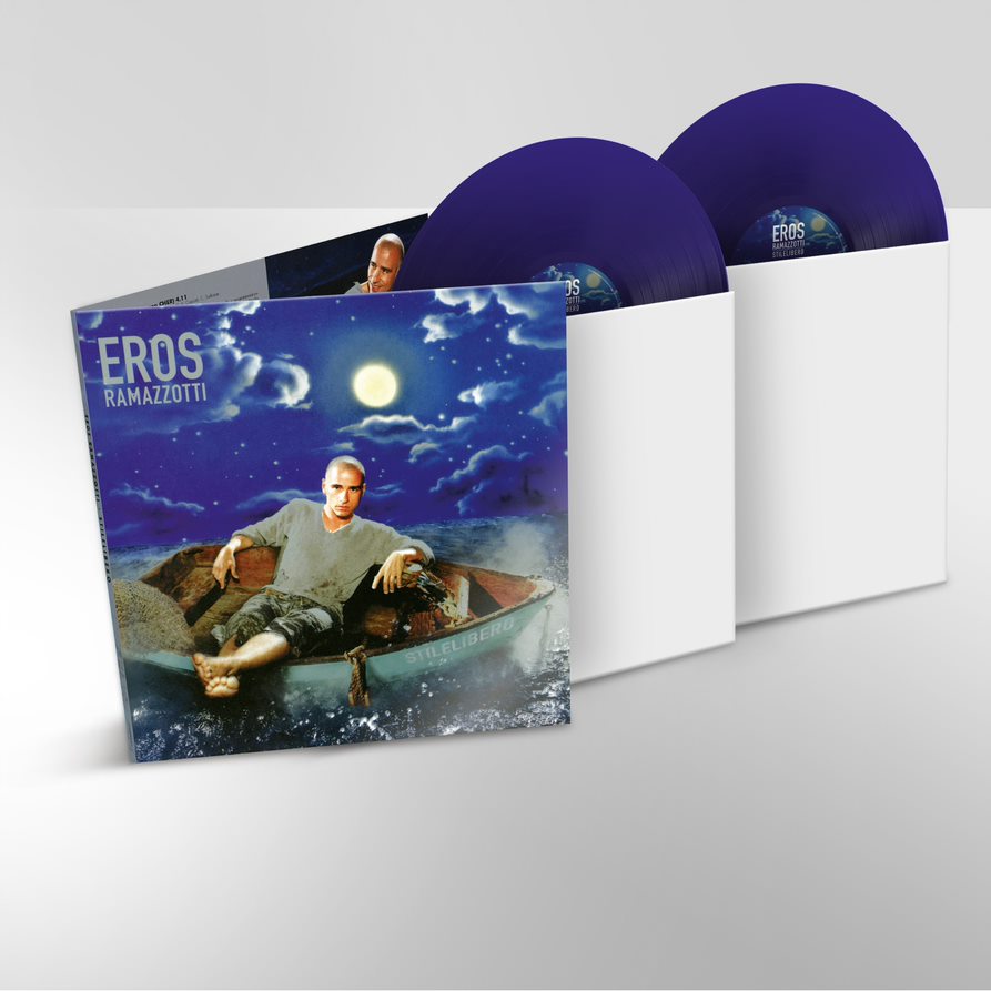 Eros Ramazzotti – Stilelibero. Coloured Blue Vinyl (2 LP) от 1С Интерес