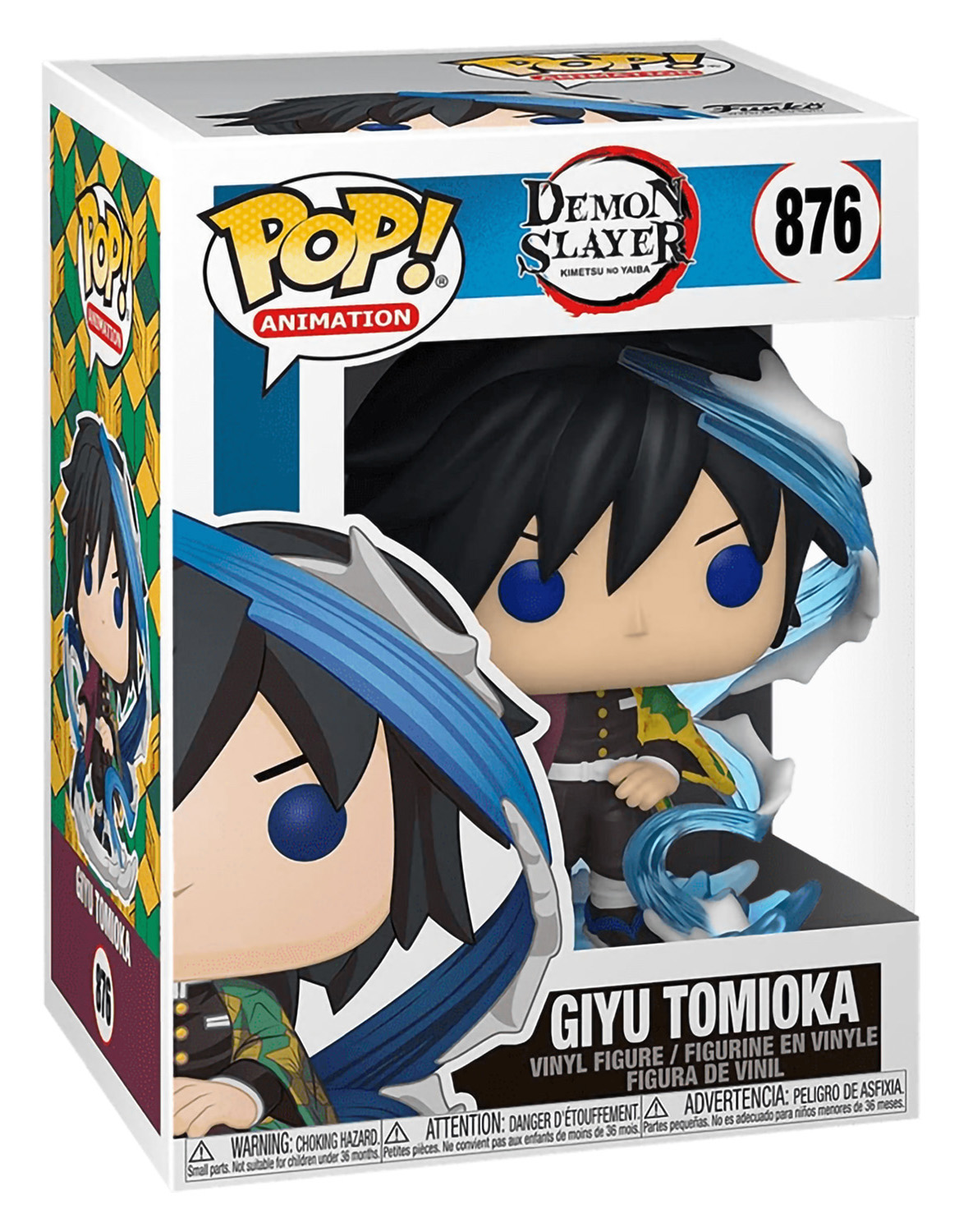 Фигурка Funko POP Animation: Demon Slayer Kimetsu no Yaiba – Giyu Tomioka  Exclusive (9,5 см) - купить по цене 1990 руб с доставкой в  интернет-магазине 1С Интерес