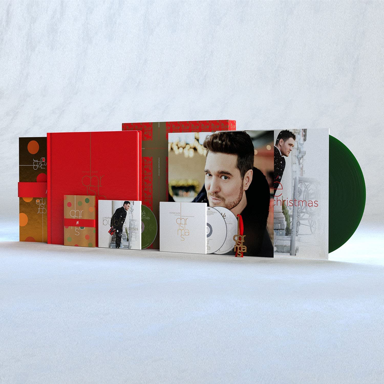 Michael Buble – Christmas. Limited Edition. Coloured Vinyl (LP + 2 CD + DVD) от 1С Интерес