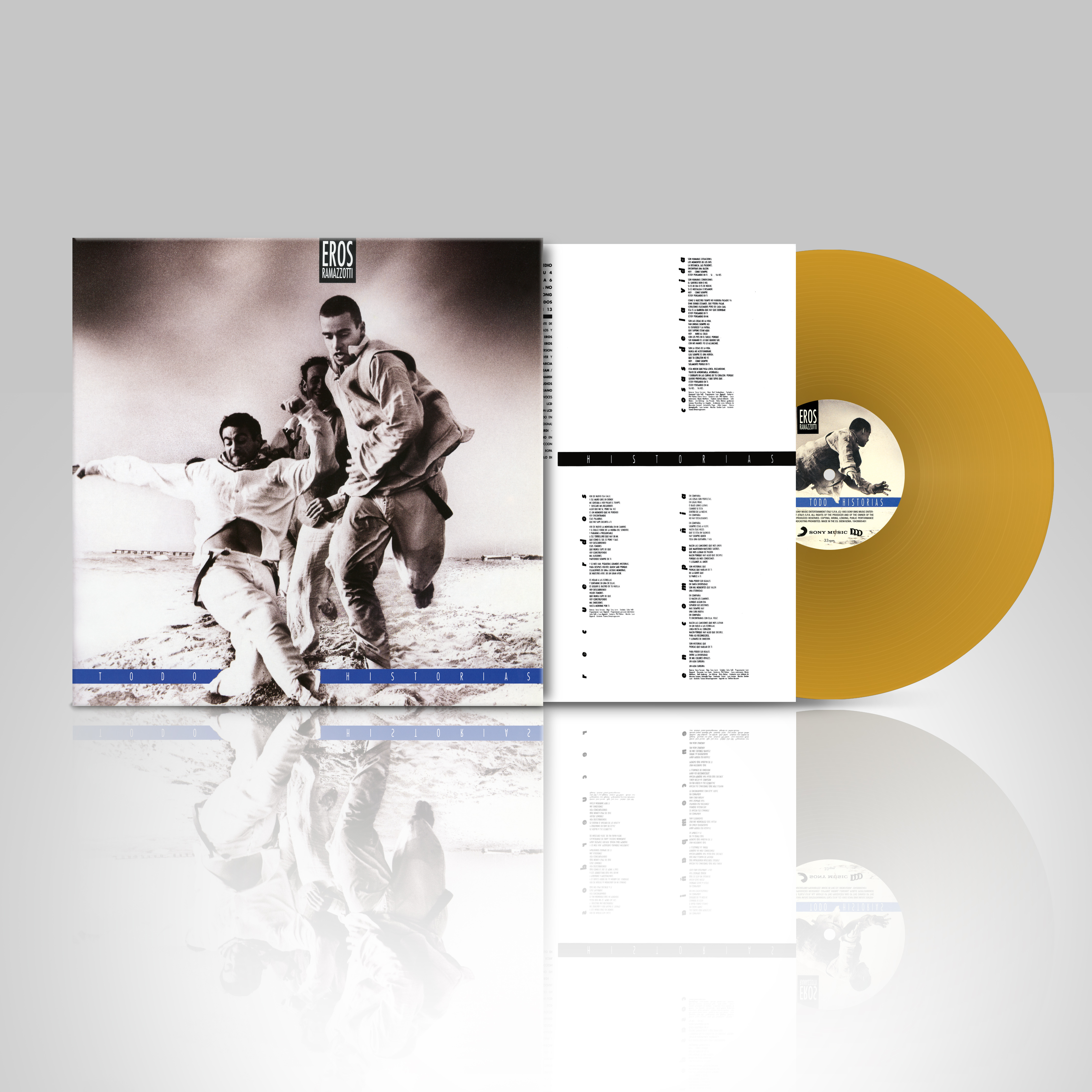 Eros Ramazzotti – Todo Historias. Spanish Version. Coloured Gold Vinyl (LP)  - купить по цене 3040 руб в интернет-магазине 1С Интерес