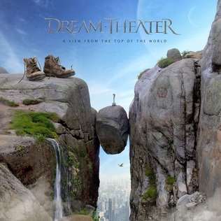 Dream Theater – A View From The Top Of The World. Coloured Gold Vinyl (2 LP+2 CD+Blu-Ray) фото