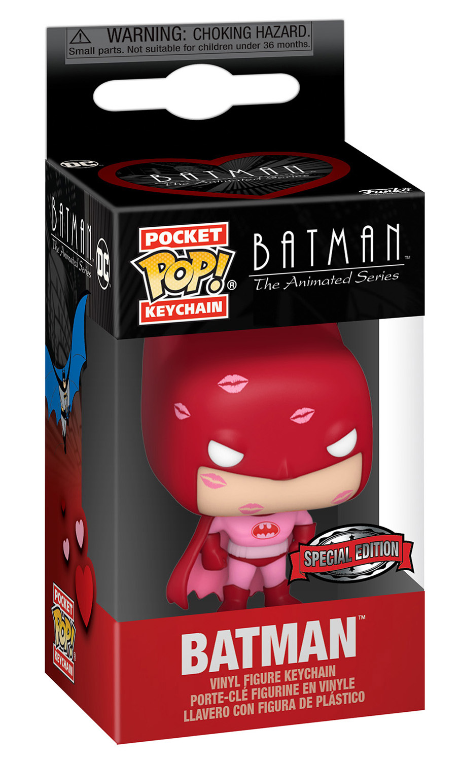 Брелок Funko POP: Batman Animated Series – Batman Pink And Red Exclusive -  купить по цене 599 руб с доставкой в интернет-магазине 1С Интерес