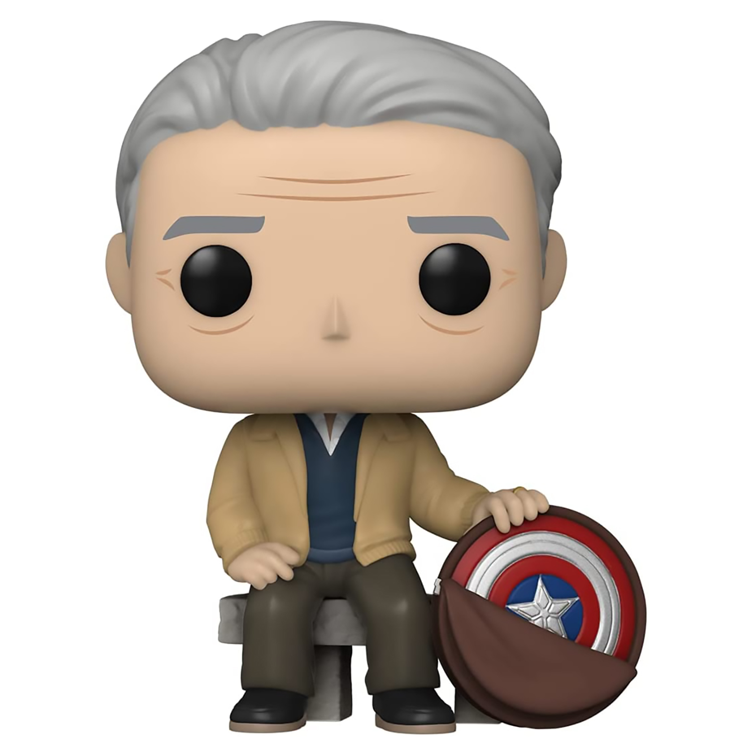 

Фигурка Funko POP Marvel Year Of The Shield: Avengers Endgame – Old Man Steve Bobble-Head Exclusive (9,5 см)