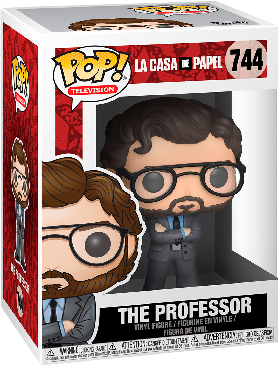 Фигурка Funko POP Television: La Casa De Papel – The Professor (9,5 см) -  купить по цене 1890 руб с доставкой в интернет-магазине 1С Интерес