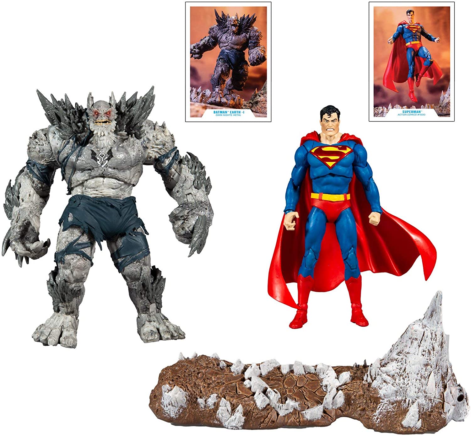 Набор фигурок DC Multiverse: Superman Vs Devastator (18 см) - купить по  цене 0 руб с доставкой в интернет-магазине 1С Интерес