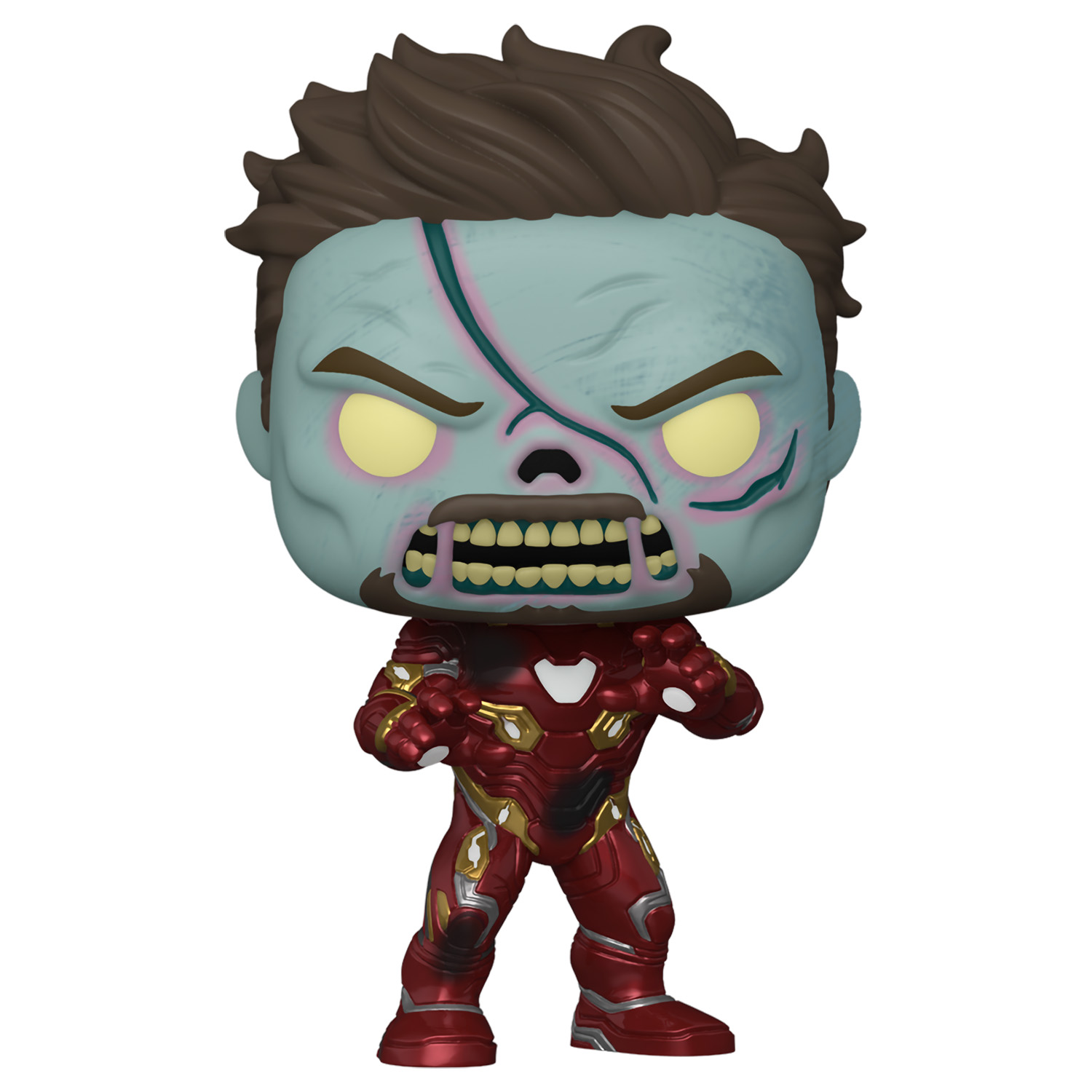 

Фигурка Funko POP Marvel What If... Zombie Iron Man Bobble-Head (9,5 см)