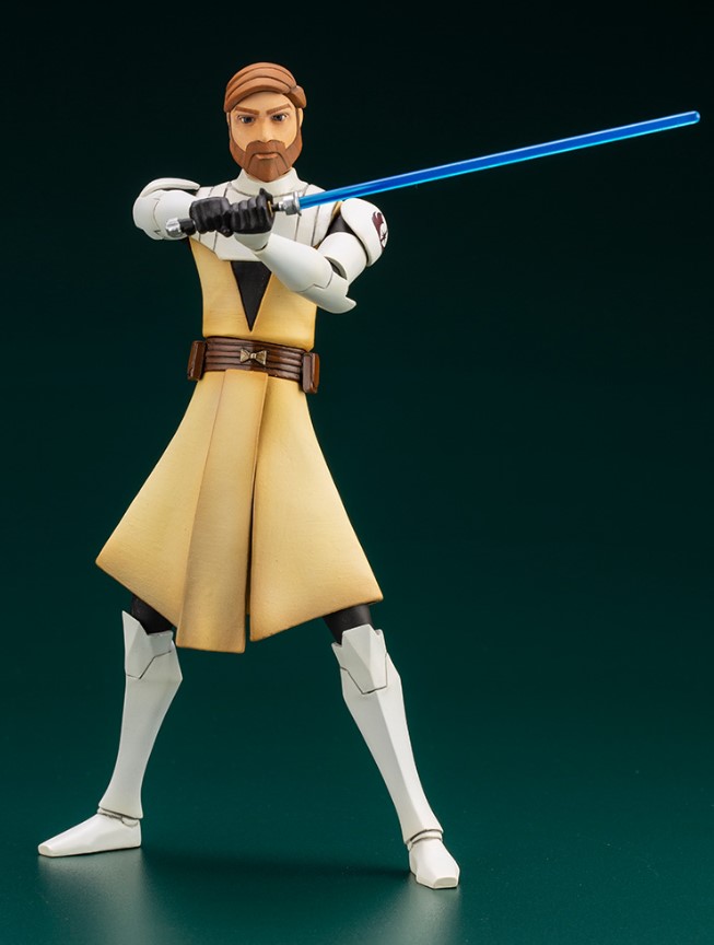 

Фигурка Kotobukiya Artfx+: Star Wars – Obi Wan Kenobi The Clone Wars Ver (17,5 см)