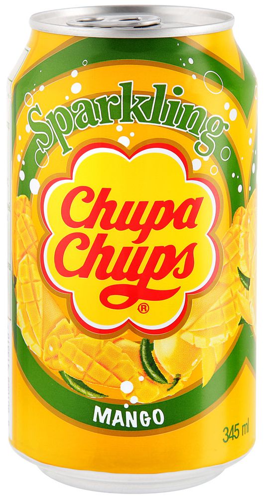 Напиток газированный Chupa Chups: Вкус манго (345 мл)