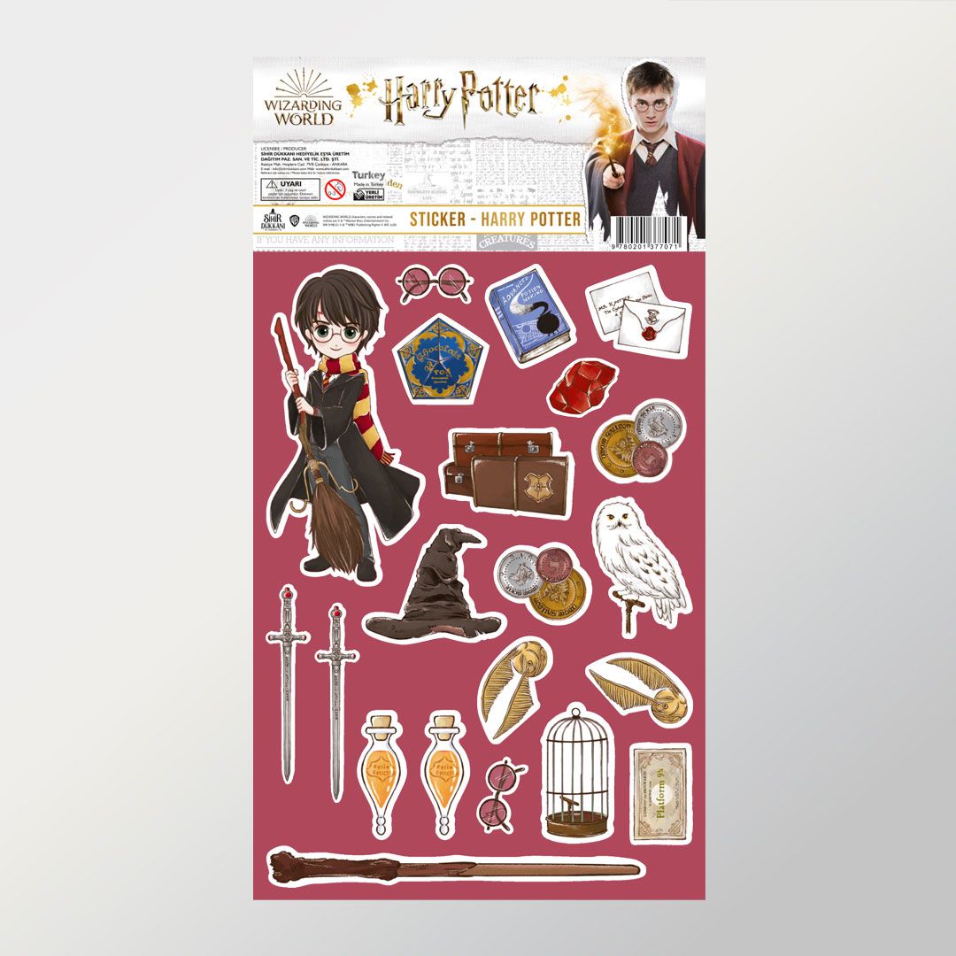 Набор наклеек Harry Potter: Anime Harry Potter