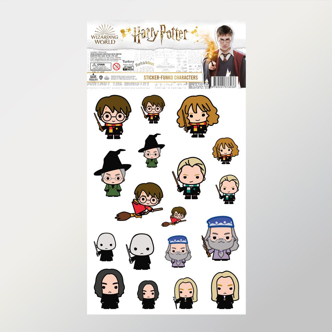 Набор наклеек Harry Potter: Characters